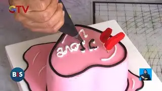 Membuat 'Comic' Cake Jelang Hari Valentine #BuletiniNewsSiang 10/02
