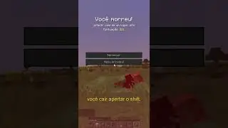 DICA MINECRAFT #3 #mine #shorts #minecraft #minecraftshorts #dicasminecraft #trapminecraft