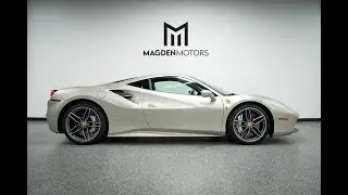 На продажу выставлен Ferrari 488 GTB 2019 в редком цвете Nuovo Grigio Ingrid вместо Black Daytona