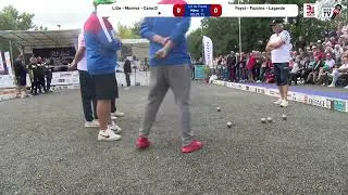 PPF Tour 2023 Auch National 1/4 de Finale Equipe MONROS contre équipe FAZZINO