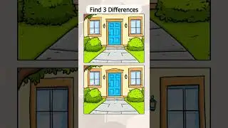Quick Challenge! Can You Spot 3 Changes? #800  #puzzle #dop2 #spotthedifferencegam