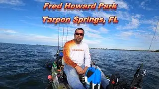 Kayak Fishing: Fred Howard Park, Tarpon Springs, Florida (ep:1)
