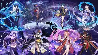 Spiral Abyss 2.7 (F12) - Mono Electro & Hydro (9 star clear) Genshin Impact
