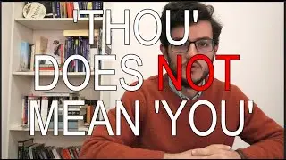'Thou,' 'Thee,' 'Thy,' and 'You,' in Shakespeare