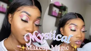 PRETTY PINK & GREEN MAKEUP LOOK | BOXY CHARM HELLO CHARMER PALETTE | ✨DAY 14 of 25 DAYS of ZAY ✨