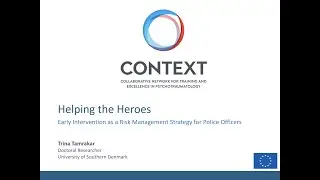 Helping the Heroes - Early Intervention as a Risk Management Strategy for Police Officers