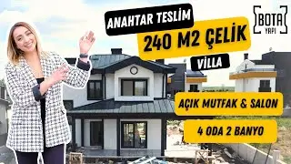HAFİF ÇELİK VİLLAMIZI TESLİM ETTİK