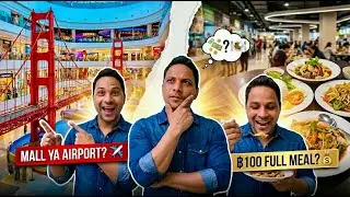 MALL YA AIRPORT? ✈️ Terminal 21 Bangkok Full Tour & Cheapest Food Court (฿100 Full Meal!)