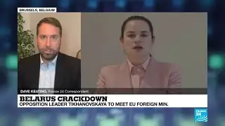 Belarus crackdown: Opposition leader Tikhanovskaya to meet EU foreign ministers