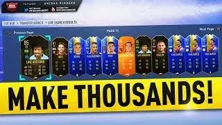 THESE PLAYERS CAN MAKE YOU 100K A DAY!  FIFA 19 SNIPING TIPS