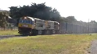 Tasrail Trains - TR's 08 04 Paper Train Tea Tree