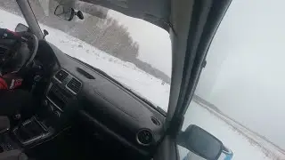 Tor Ułęż - Subaru Impreza 2.0 160HP 2007 - Driveart 14.01.2024 - Jazda po śniegu - Onboard 1