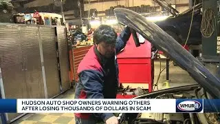 Auto shop owners warn others after losing thousands in scam