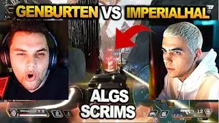 TSM Imperialhal vs DZ Genburten in algs scrims!! 30-30 REPEATER META?! ( apex legends )