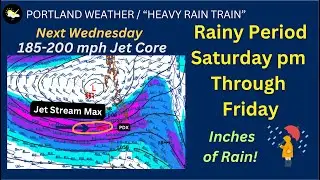 Portland Weather, Weekend Rain Arrives Saturday PM