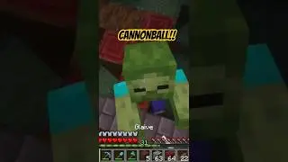MINECRAFT CANNONBALL ATTEMPT &hellip; You Judge! #minecraft #64bitrick