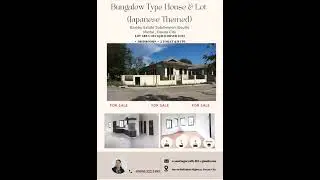 Japanese Theme House & Lot