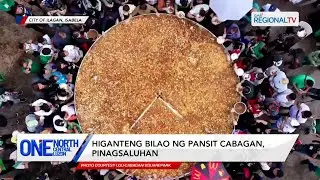 Higanteng bilao ng pansit cabagan, pinagsaluhan | One North Central Luzon