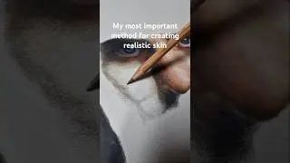 How to draw realistic skin