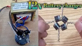 How to make 12v Battery Charger at home with transformer /12v battery charger kaise banaye