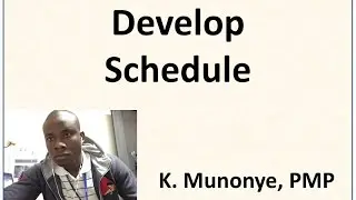 18 Project Time Management   Develop Schedule