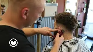 Men's Spiky Low Fade Haircut  (New Barber)