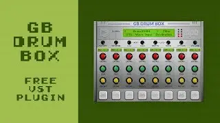 GB DrumBox Is A FREE Game Boy VST Plugin
