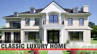 Classic American Luxury Home &ndash; Exterior Design