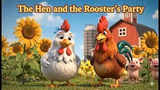 🐔 The Hen & Rooster Dance! 🎶 Funniest Farm Song for Kids to Jump & Sing