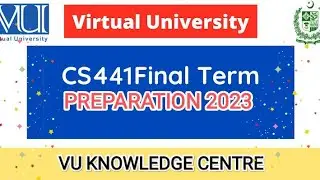 CS 441 FINAL(Big Data concepts)TERM PREPARATION 2023 MCQS FILE+SUBJECTIVE