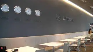 Зал ожидания бизнес-класса Lufthansa в Мюнхене (MUC), не входящие в Шенгенскую зону