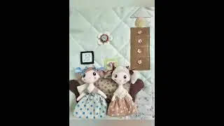 Backpack dollhouse Two sisters