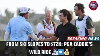 Caddie Life Goals: Austin Gaugert's Wild Season of &ldquo;Unemployment&rdquo; on the PGA Tour । USA TODAY NEWS