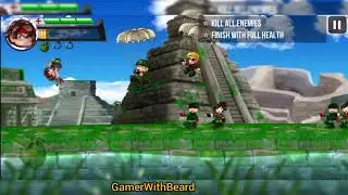 Ramboat 2 || level 1 || Run and Gun Offline games || GamerWithBeard