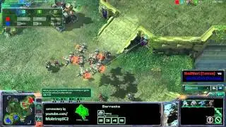 RedAlert vs OpTiKzErO (Part 2) - 1800+ Diamond TvP - Starcraft 2