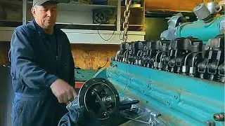 Part 5 Joe getting 671 Diesel Engine ready for 1st. Start..wrong parts, governor problems and more