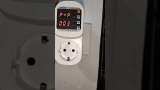 TAXNELE Voltage Surge Protection Socket 16A #voltagestabilizer #protector #undervoltage #overvoltage