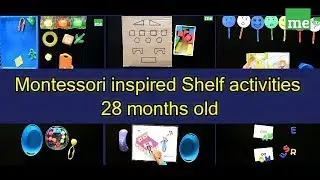 shelf activities for 28 months old toddler!!