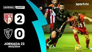 Resumo: AVS 2-0 Ac. Viseu - Liga Portugal SABSEG | sport tv