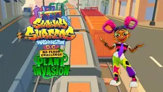 Subway Surfers Plant Invasion: Washington D.C Gameplay 