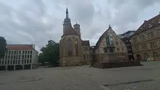 Stuttgart Spaziergang Karlsplatz, Altes Schloss, Schillerplatz, Schlossplatz, Neues Schloss