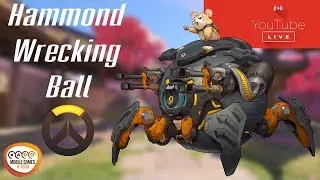 Hammond New Overwatch Hero PS4 Pro Gameplay 60fps