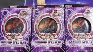 Luckiest Yugioh Shadow Specters Special Edition X3! Booster Pack Opening EVER!!