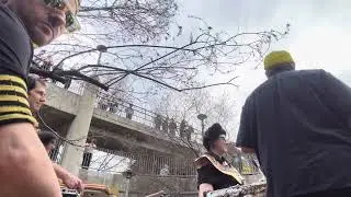 Minor Mishap Marching Band :: NYD 2026 (from drummer’s pov)