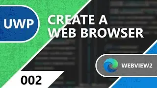 UWP WebView2 Project - Part 2 | Coding .NET | Creating a Local Database with Sqlite