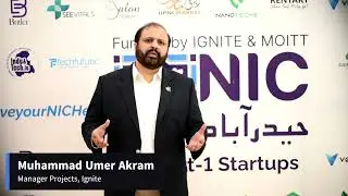 Muhammad Umer Akram -  Manager Projects, Ignite - National Technology Fund sharing his thoughts