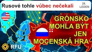 28.leden: Rusko ztrácí vliv v polárních oblastech, Grónsko mohla být jen hra jak je omezit