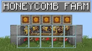 Minecraft EASY Honeycomb Farm in Minecraft Bedrock 1.21 (MCPE/Xbox/PS4/Nintendo Switch/Windows10)