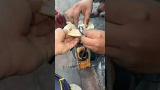 How To Clean Fuel Pump Filter || Easy Way #fuelpump #filter #clean