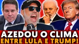🚨 AZEDOU O CLIMA ENTRE LULA E TRUMP | ALLAN DOS SANTOS E DELEGADO RAMAGEM
